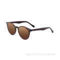 Ready Stock Retro Round Newest Ladies Men Brand Luxury Acetate Sunglasses